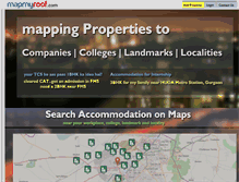 Tablet Screenshot of mapmyroof.com